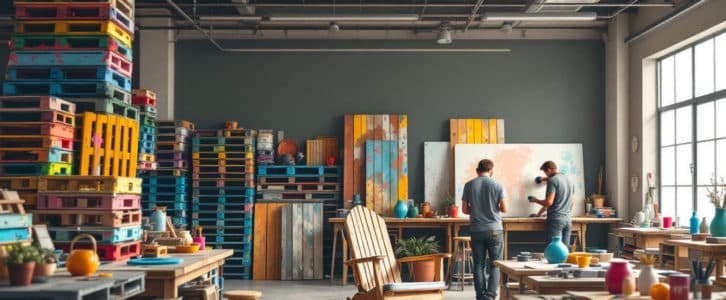 Une entreprise innovante redonne vie aux palettes : un développement prometteur en cours