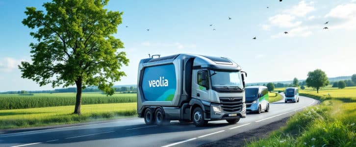 Veolia : l’innovation au service de l’environnement avec des camions fonctionnant grâce à des déchets recyclés en Lot-et-Garonne