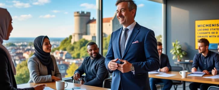 À Vannes, le préfet soutient l’initiative de mixité au sein de l’entreprise STEF