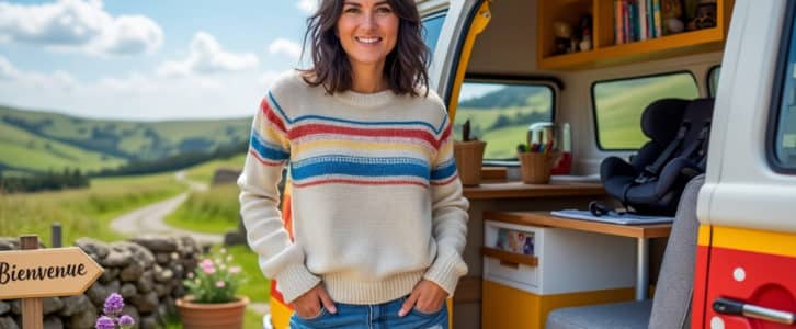 Après douze années au service des tout-petits, cette Bretonne se lance dans l’aventure en créant son entreprise spécialisée dans l’aménagement de vans.