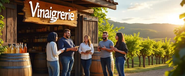 Le club des entrepreneurs s’est arrêté à la vinaigrerie