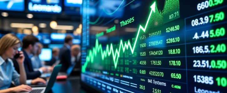 Les titres des géants de la défense : Rheinmetall, Thales, BAE et Leonardo en pleine ascension boursière