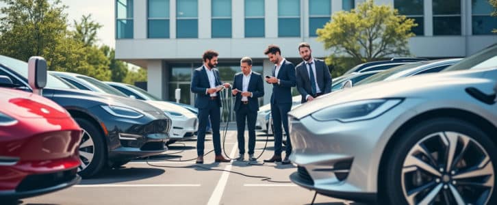 Les voitures électriques au travail : un atout certain, mais pas universel