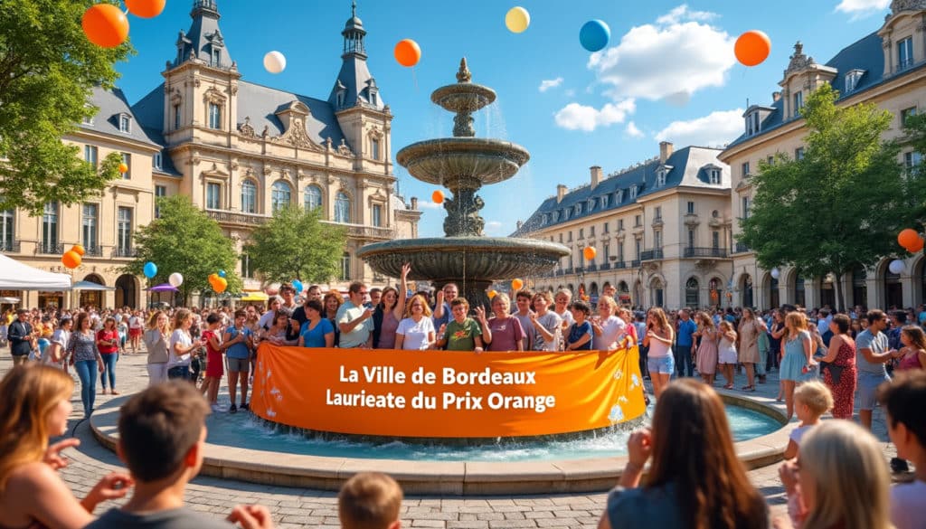découvrez comment une ville de gironde a été récompensée par un prix d'orange pour l'engagement exemplaire de ses citoyens, témoignant d'une communauté mobilisée et responsable.