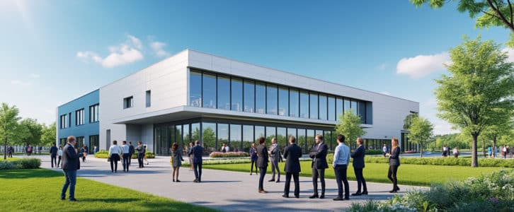 Une entreprise du Maine-et-Loire ouvre les portes de son nouveau site de cinq millions d’euros à proximité de Lyon