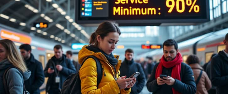 Grève à la SNCF : le PDG annonce un service minimum avec 90 % des trains en circulation ce week-end