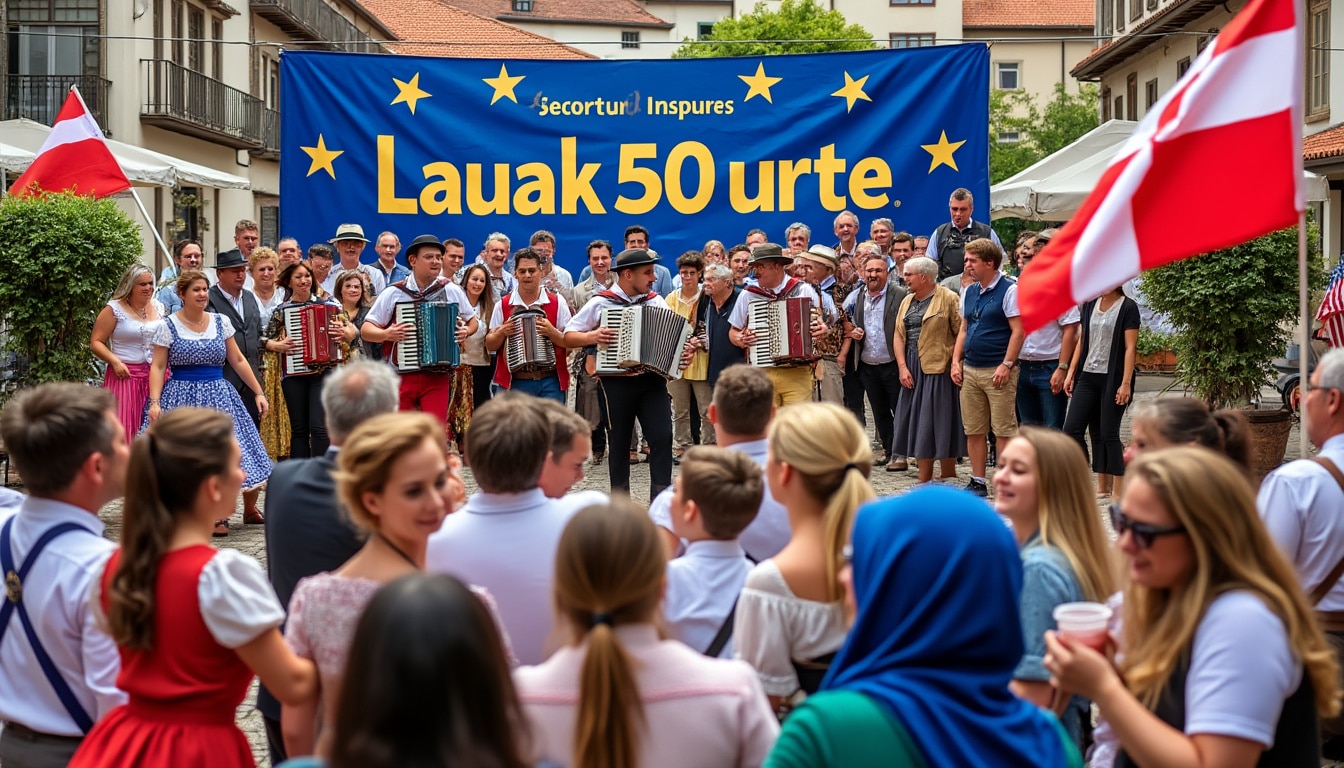 découvrez comment le pays basque célèbre les 50 ans du groupe lauak à hasparren, une aventure humaine inoubliable qui met en lumière l'histoire, les traditions et l'engagement de cette entreprise emblématique au cœur de la région.