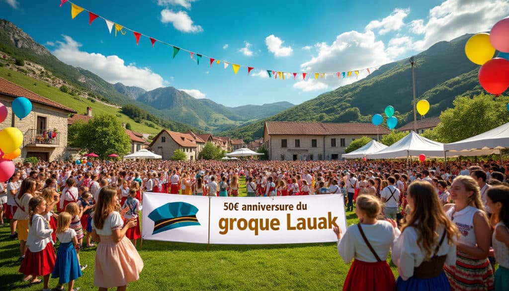 découvrez comment le pays basque célèbre les 50 ans du groupe lauak, une aventure humaine inoubliable à hasparren, alliant musique, traditions et émotions partagées. rejoignez-nous pour cet événement mémorable qui rend hommage à un demi-siècle de passion et d'engagement local.