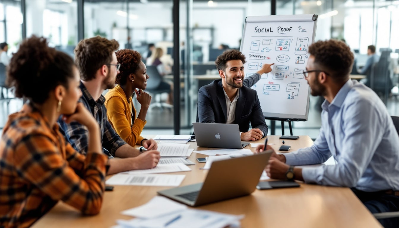 découvrez le concept de 'social proof', une stratégie puissante qui influence les décisions d'achat. apprenez comment l'utiliser efficacement pour renforcer la crédibilité de votre marque et augmenter vos conversions.
