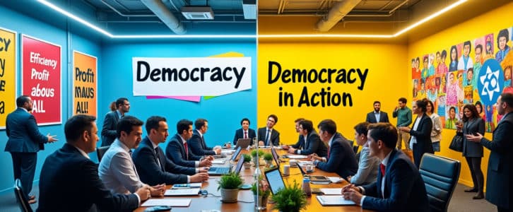 Une démocratie ne doit pas être gérée comme une entreprise