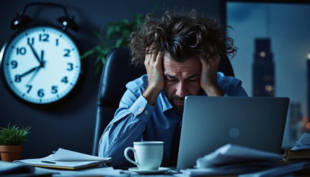 découvrez comment la fatigue professionnelle affecte 66% des chefs d'entreprise selon une étude récente. analyse des causes et des conséquences sur la productivité et le bien-être au travail.