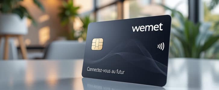 WEMET, une entreprise toulousaine, innove avec des cartes de visite connectées similaires à une carte bancaire