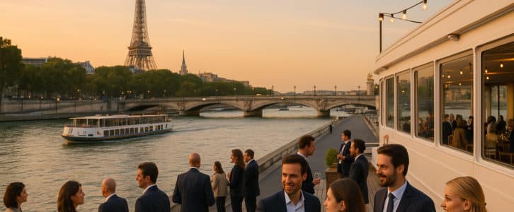 Comment organiser un événement d’entreprise sur la Seine à Paris ?