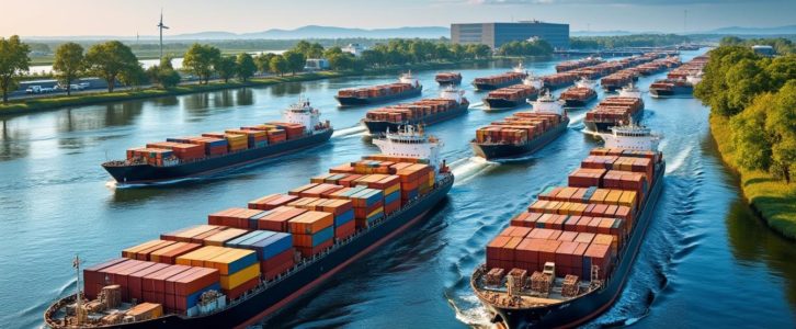 Créer un service de transport fluvial de marchandises : déclarations et licences