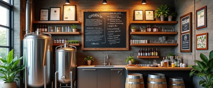 Installer une micro-brasserie bio : certifications et TVA