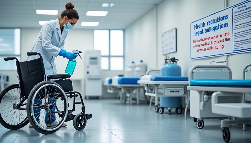 découvrez les règles sanitaires et les obligations légales essentielles pour la location de matériel médical. informez-vous sur les normes à respecter afin d'assurer la sécurité et la conformité de votre activité dans ce secteur. profitez de conseils pratiques pour vous aligner avec la réglementation en vigueur.