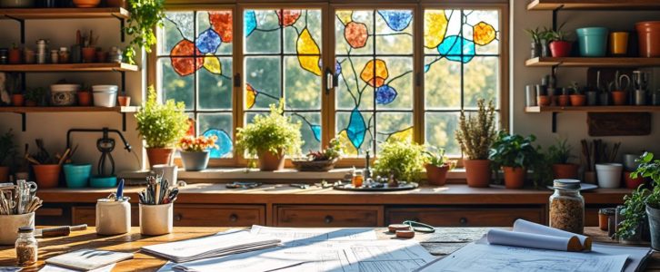 Fonder un atelier de vitrail : autorisations, assurances et fiscalité