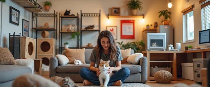 Ouvrir une pension pour chats : normes de sécurité et fiscalité en micro-entreprise