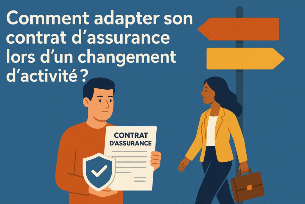 adapter contrat assurance changement activite