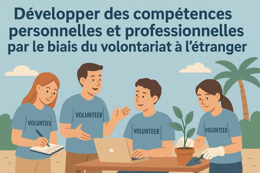 developper competences professionnelles volontariat etranger