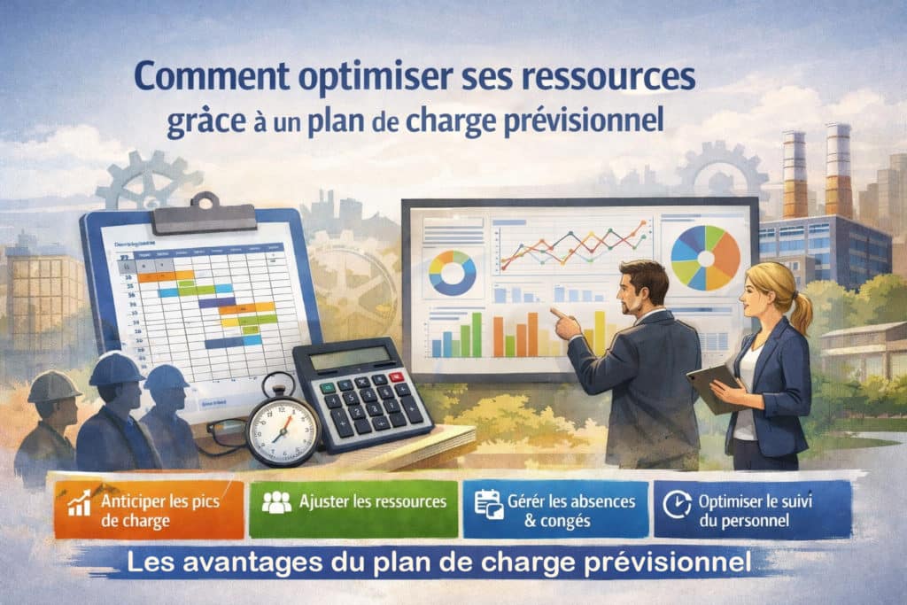 optimiser ressources plan charge previsionnel