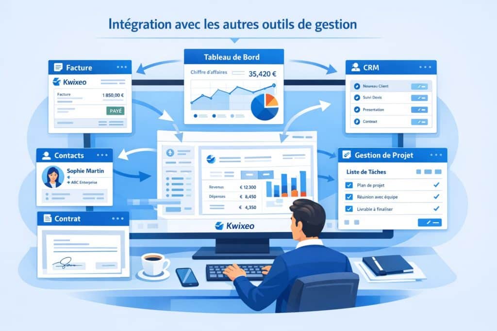 Intégration avec les autres outils de gestion