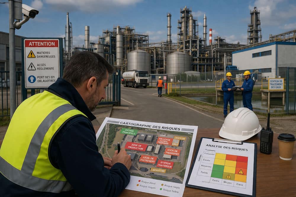 cartographie des risques site industriel