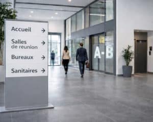 Signalétique en entreprise : quand communication rime avec optimisation