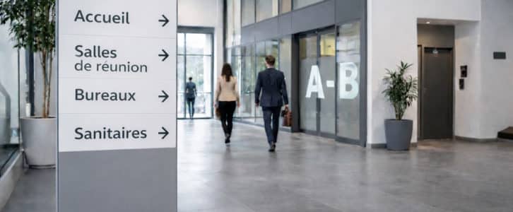 Signalétique en entreprise : quand communication rime avec optimisation