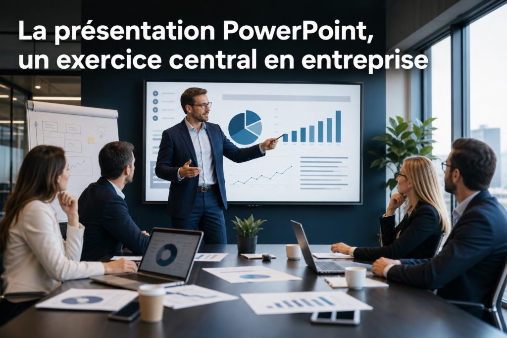 Présentation professionnelle en entreprise