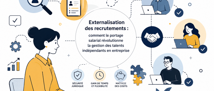Externalisation des recrutements : comment le portage salarial révolutionne la gestion des talents indépendants en entreprise