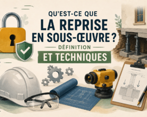 Qu&rsquo;est-ce que la reprise en sous-œuvre ? Définition et techniques