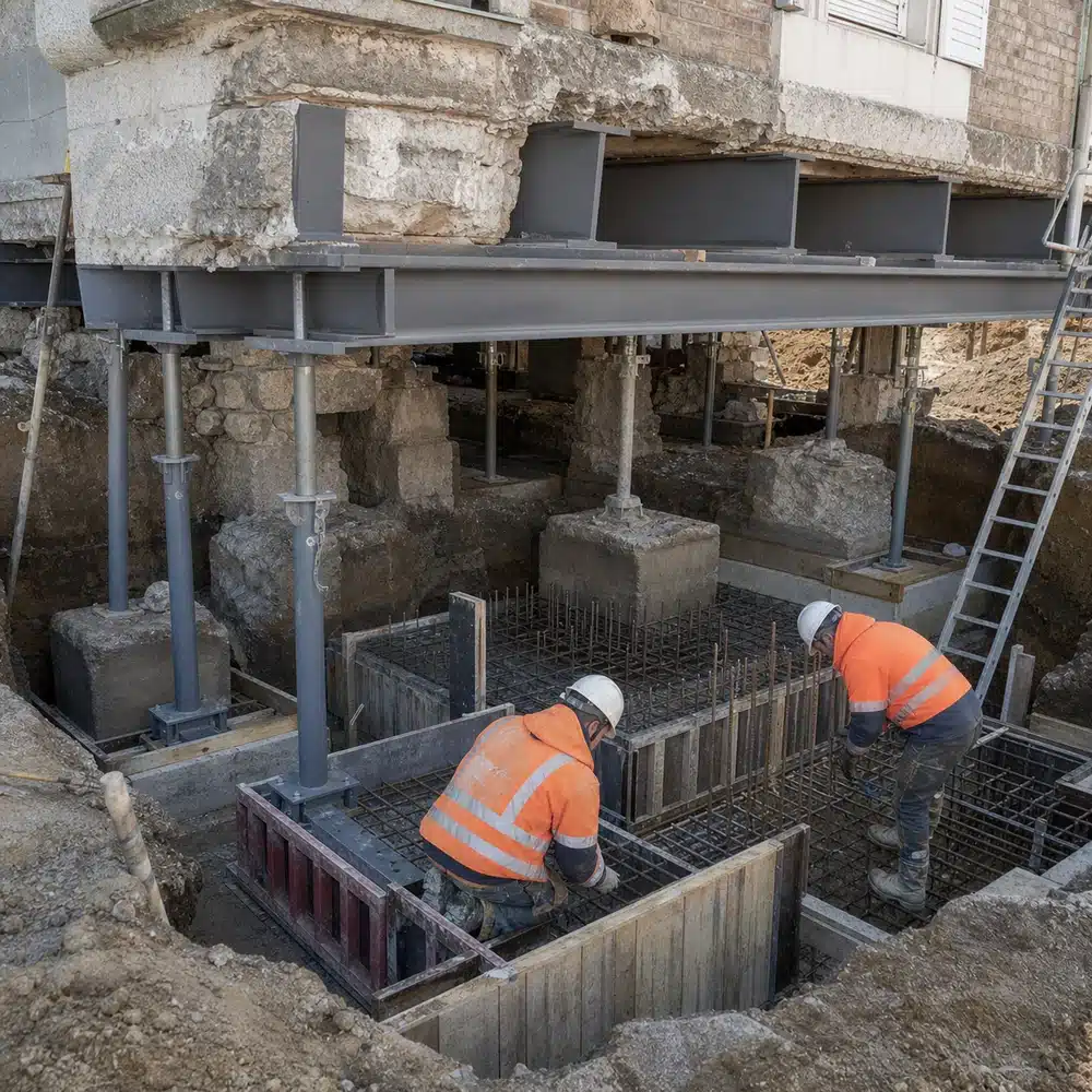 reprise sous-oeuvre chantier